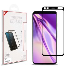 MYBAT Full Coverage Tempered Glass Screen Protector for Google Pixel 4 XL (Black Border) (Closeout)