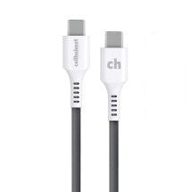 Cellhelmet 6ft Round USB C to USB C Cable (White)