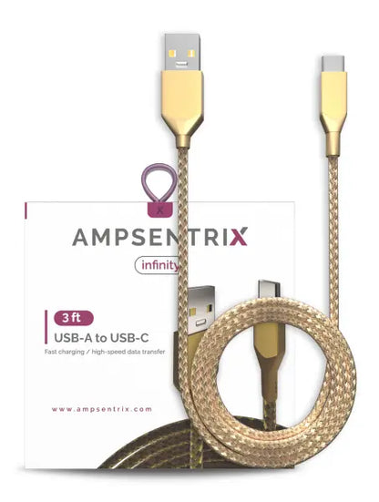 USB Type C to USB Type C Cable (Alpha) AmpSentrix